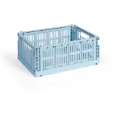 HAY - Colour Crate M Aufbewahrungsbox (Hellblau)