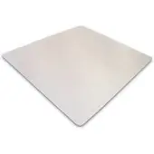 Floortex Schutzmatten für Teppichböden, 1200 x 1200 mm, transparent