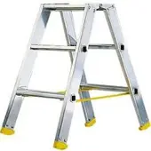 HACA Doppelstufen-Stehleiter MEHRSI, 3 Stufen, 4,5 kg