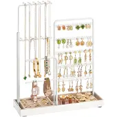 Hobby Hall Schmuckständer aus Metall mit Samttablett JJS026W01