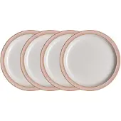 OEM Bordenset aus Keramik, rosa, 2-teilig