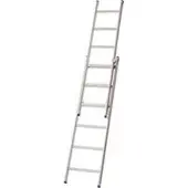 HACA Schiebeleiter ohne Seilzug, Lila-Serie, 10 Stufen