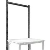 Manuflex Aufbauportal, Grundtisch SPEZIAL Arbeitstisch-/Werkbanksystem UNIVERSAL/PROFI, 1250 mm, anthrazit