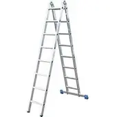 Krause Gelenk-Doppelleiter, 2 x 8 Sprossen