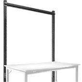 Manuflex MaAufbauportal, Grundtisch STANDARD Arbeitstisch-/Werkbanksystem UNIVERSAL/PROFI, 1500 mm, anthrazit