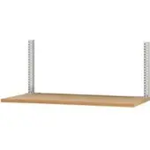 Manuflex Aufbauportal & Aufbausäulen Set, für niedrige Aufbauten, pulverbeschichtet, H 800 mm