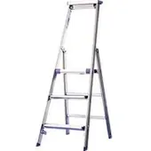 HACA Stufenstehleiter Lila-Serie, 3 Stufen