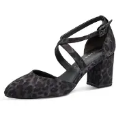 Tamaris Damen Pumps Vegan grau 37