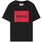 Hugo Kids T-Shirt G00572 S Schwarz Regular Fit