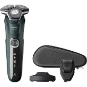 Philips SHAVER Series 5000 S5884/38 Elektrischer Nass- und Trockenrasierer, Rotationstrasierer, Schwarz, SteelPrecision blades, LED, SH71, 2 Jahr(e)