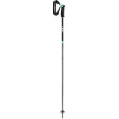LEKI Skistöcke Neolite Airfoil Women Gunmetal Damen Black Light Turquoise-120 cm