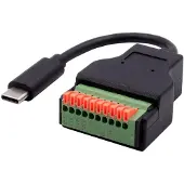 EXSYS USB-C Terminal Block Adapter