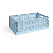 HAY - Colour Crate L Aufbewahrungsbox (Hellblau)