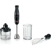 Bosch Serie 4 MSM4B621, Pürierstab, 0,6 l, Eis-Crusher, 1,4 m, 1000 W, Anthrazit, Transparent
