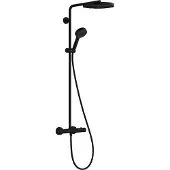 Hansgrohe Pulsify S Puro Duschsystem 260 1 Strahlart wassersparend, mit Ecostat Fine und Duschkopf 3 Strahlarten