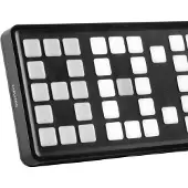 Karlsson - Wecker Keyboard - Schwarz - 23x1.5x8.3cm