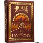 Cartamundi Bicycle Kartendeck - Disney Lion King Kartenspiel Spielkarten Pokerkarten König der Löwen Single Deck