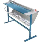 Dahle Schneidemaschine 446, für 25 Blatt, Schnittlänge 920 mm, Schnitthöhe 25 mm, inkl. Untergestell mit Auffangwanne
