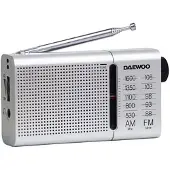 Daewoo Tragbares Radio Dw1037 Silber Silber One Size