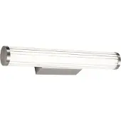 QAZQA Retro Wandleuchte Gunmetal 40,4 cm inkl. LED IP44 - Coco