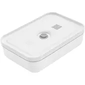 Zwilling Fresh & Save Vakuum Lunchbox L flach, Weiß-grau