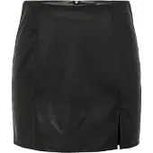 ONLY Kurze Röcke ONLLENI FAUX LEATHER SLIT SKIRT PNT damen