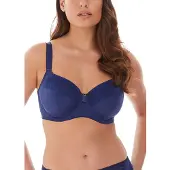 Fantasie Nicht geformter BH Illusion | Grösse: 75K | Farbe: Navy-Blau