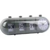 Karlsson - Wecker Retro Tube - Dschungelgrün - 9x26x9.3cm