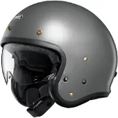 Shoei J.O2 Jethelm unisex Fiberglas grau, 2XL
