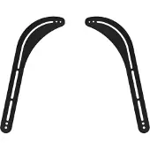 Sinox One Soundbar Mount kit. Black 15 kg