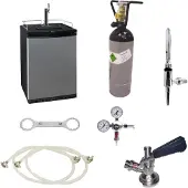 Exquisit Komplett Set - Cold brewed coffee Zapfanlage, Bierzapfanlage, Zapfkopf:KeyKeg