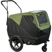Xlc Hundeanhänger Dog Large BS-C13 16", moosgrün/lime/schwarz