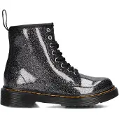 Dr. Martens Kinderstiefel 1460 J Black Silver Nebula Glitter kind
