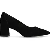 No Stress Schwarze Veloursleder-Pumps | Größe 40