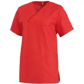 Leiber Schlupfkasack, kurzarm, unisex, rot 08/769/02-lll , Größe: III (Damen 46/48 = XL, Herren 52/54 = L)
