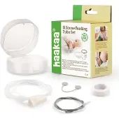 HAAKAA Brusternährungsschlauch Silicon Feeding Tube Set 1 St