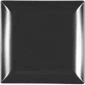 H&h Satz von 6 Obsttellern aus Stoare Boston Schwarz 18x18cm