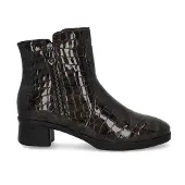 Hartjes Stiefeletten Blues Boot Damen Glossy Black-Schuhgröße 38