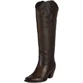 Felmini Stiefel LAREDO E362 aus Leder mit hohem Schaft und robustem Blockabsatz