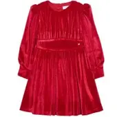 Abel & Lula Elegantes Kleid 5528 Rot Regular Fit