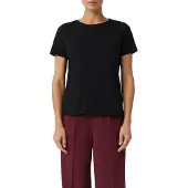 Comma T-shirts Black Größe: 40 | Stoffhosen Outlet | Damen | Schwarz