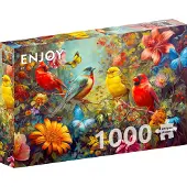 Enjoy Puzzle Puzzle mit 1000 Teilen Enjoy – Zwitschern und Flattern