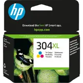 HP Original Tinte / Tinte N9K07AE, 304XL, dreifarbig, Blister, 300s, 7ml