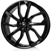 MIM 19 Zoll Alufelge RC Design RC34 19"x8" 5x108 PCD ET45 63,4mm Felge Schwarz