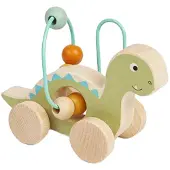 Bigjigs Toys Push Along Diplodocus Perlenrahmen