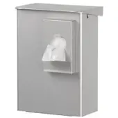 Ingo-man AB 6 HB 2 Hygieneabfallbox, 6 Liter 1415091 , Aluminium, eloxiert, A