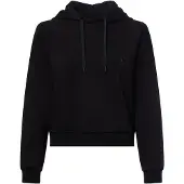 Armani Exchange für Damen. XW000827AF13397UC001 Schwarzes Logo-Sweatshirt (L), Lässig, Sportlich, Multisport, Viskose