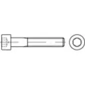 Toolcraft TO-9984897 Zylinderschrauben M36 120 mm Innensechskant Stahl galvanisch verzinkt 5 St.