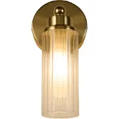 Searchlight Wandlampe Imperial, dimmbar, messing / gold, für Badezimmer, Metall, Wandleuchte, Wandlampe Bad