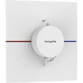 Hansgrohe Thermostat ShowerSelect Comfort E UP, für 1 Verbraucher, mattweiß
